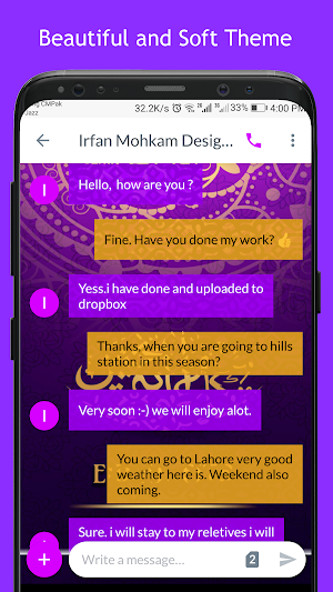 Eid Ul Fitr SMS Dual Theme Screenshot 0