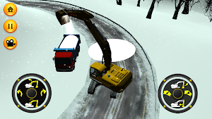 Snow Excavator Simulator JCB Screenshot 1
