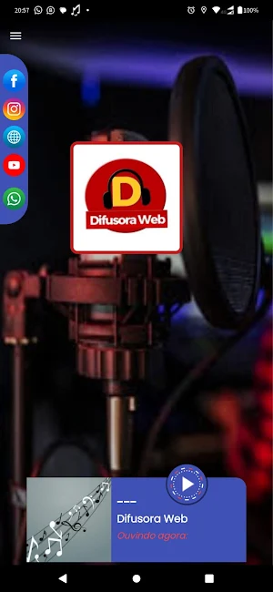 Difusora Web Screenshot 0