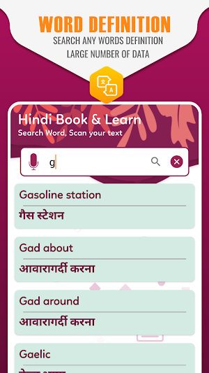 English to Hindi Translator & English Dictionary Screenshot 1