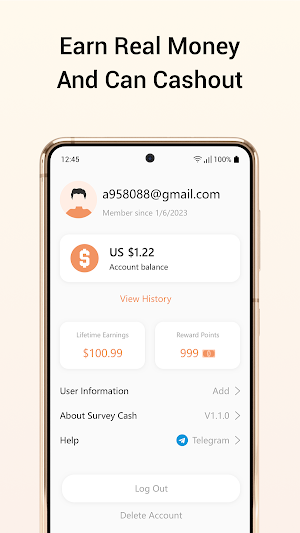 Survey Spring Cash - Earn Cash Screenshot 2