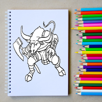 How to Draw Mythical Monster Step by Step