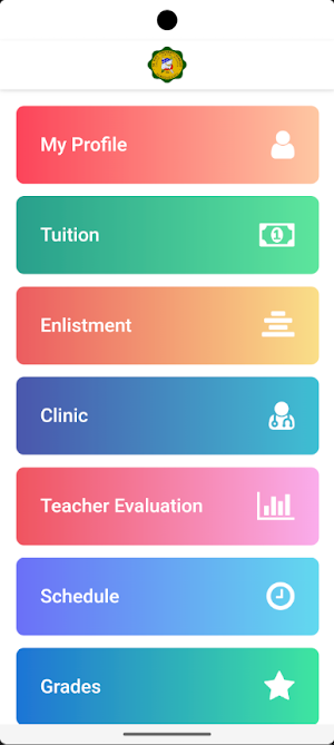SPU Surigao Mobile Portal Screenshot 1