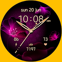 Bloomy Time Watch Face