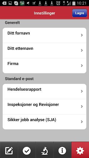 Fjeldseth HSEQ Screenshot 2