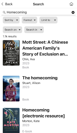 Kapiti Coast Libraries Screenshot 2