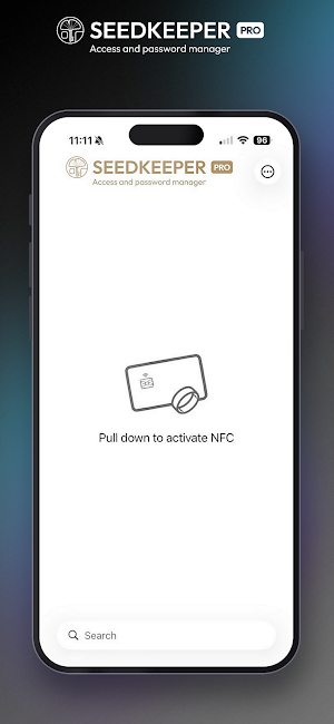 Seedkeeper PRO Authenticator Screenshot 3