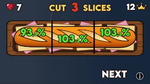 Perfect Cut: Baguette edition Screenshot 1