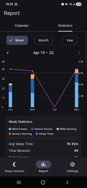 BakuGuard: Teeth Grind Tracker Screenshot 3