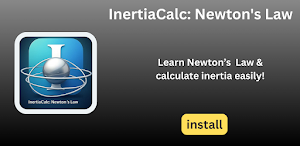 InertiaCalc: Newton's Law Screenshot 3