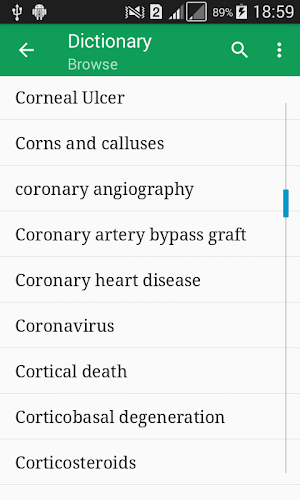 Disease Dictionary Offline Screenshot 0