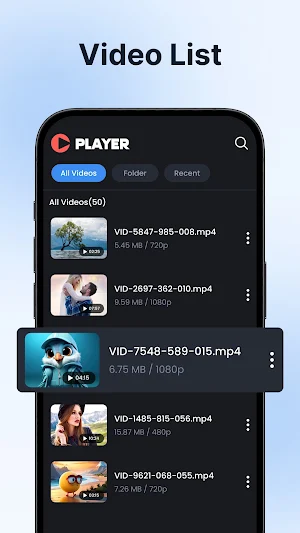Video Player: All Format Screenshot 3