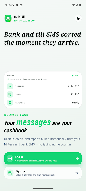 Helatill:Smart SMS &CreditBook Screenshot 0