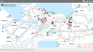 TALLINN BUS TRAM TROLLEY MAP Screenshot 1