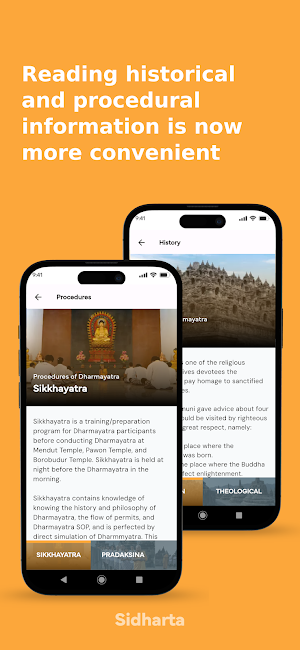 Sidharta - Dharmayatra Guide Screenshot 1