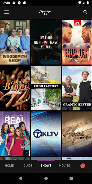 Sparklight TV Screenshot 2