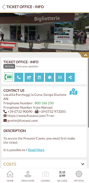 Frasassi Experiences Screenshot 2