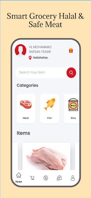 Smart Grocery- Halal&Safe Meat Screenshot 0