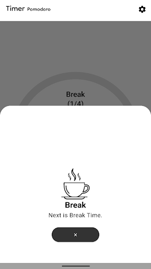 Minimal Timer Pomodoro Screenshot 1