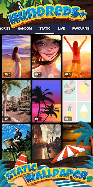 summer background Screenshot 3