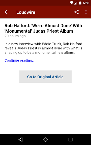 MetalliNews - Metal And Rock News, Bands, Concerts Screenshot 3
