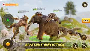 Wolf Game: Wild Wolf Animal 3D Screenshot 1