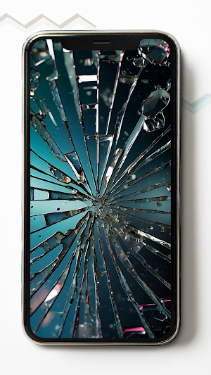 Broken Screen HD Wallpapers Screenshot 0