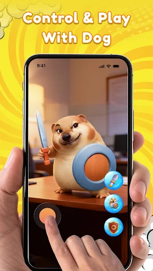 AR Dogy: What Da Dog Doin Screenshot 1