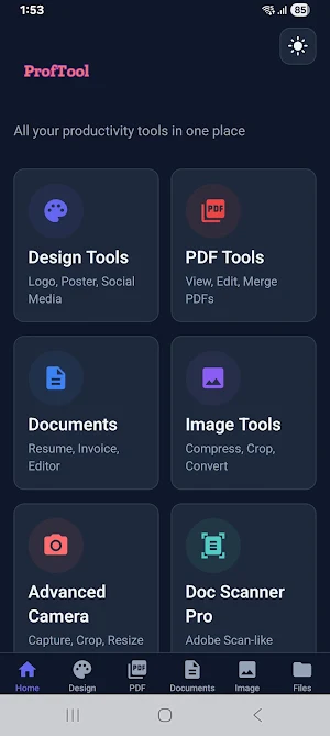 ProfTool Screenshot 2