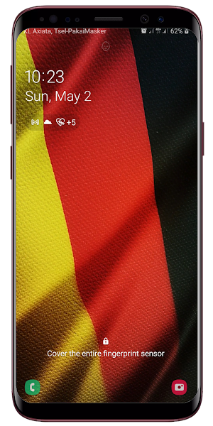Germany Flag Waving Live Wallpaper Screenshot 3