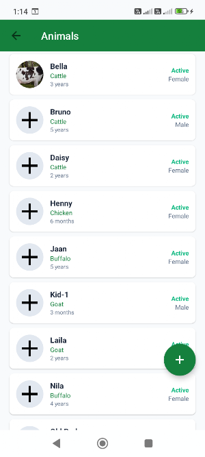 Livestock Ledger: Herd Manager Screenshot 1