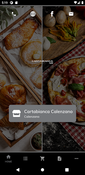 Cartabianca Cafè Screenshot 0