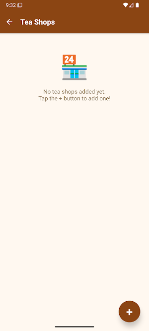 Tea Shop Account Screenshot 1