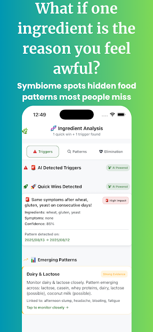 Symbiome - Symptom Tracker Screenshot 2