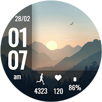 Scenery Plus Watch Face