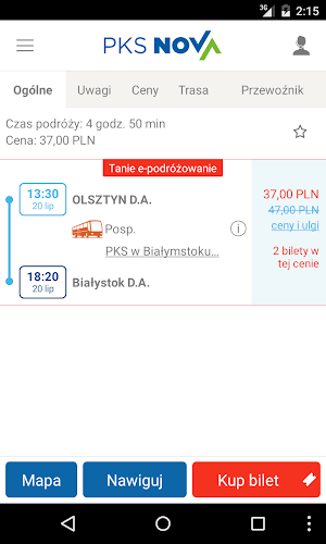 PKS Nova Screenshot 3