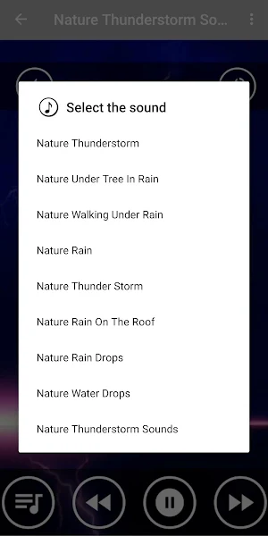 Thunderstorm Sounds for Sleep & Relaxation Screenshot 1