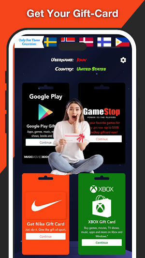 Gift Card: Gift Card Generator Screenshot 0