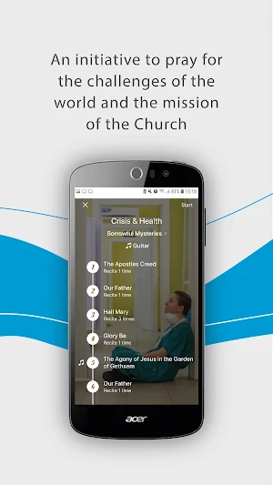 Click To Pray eRosary - For Peace in the World Screenshot 2
