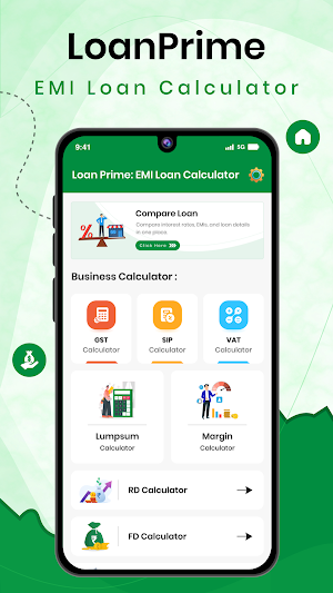 Loanprime: EMI Loan Calculator Screenshot 0