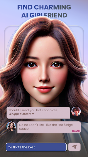Charming Talk - AI Girlfriend Screenshot 2
