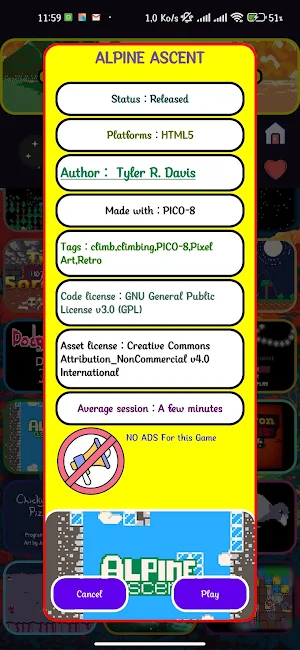 GameRow Screenshot 3