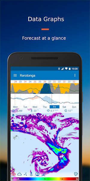Flowx: Weather Map Forecast Screenshot 1
