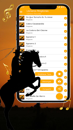 Llanera Ringtones Screenshot 2