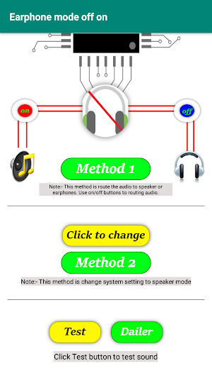 Earphone mode off Screenshot 2