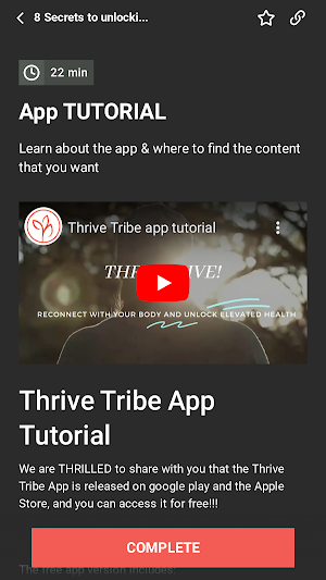 Thrive Tribe Screenshot 1