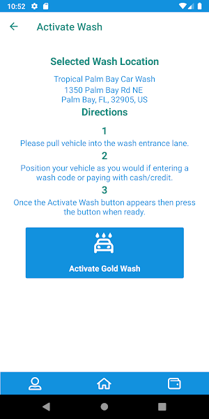 Tropical Palm Bay Car Wash Screenshot 2
