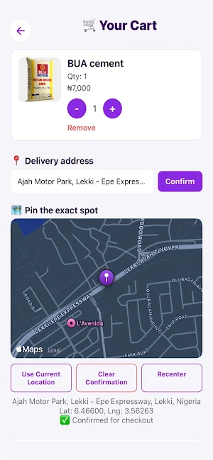 Zoya Procurement Screenshot 2