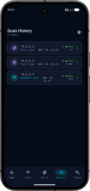 NetScan — Network Scanner Screenshot 0