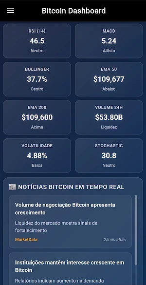 Bitcoin Dashboard Screenshot 2
